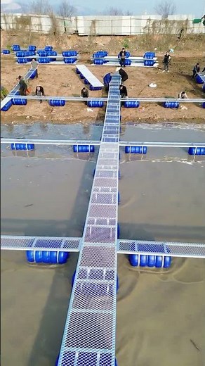 WALKING ON WATER: The Amazing Modular Floating Fish Farm 🐟