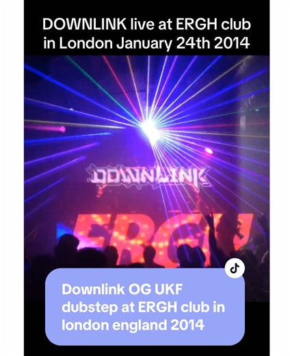 DOWNLINK live in London at Ergh Club — January 2014 🎶 This was peak OG dubstep: heavy drops, low ceilings, and bass you felt in your chest. OG dubstep fans, this one’s for you 🔊 #ravetok #dubstep
