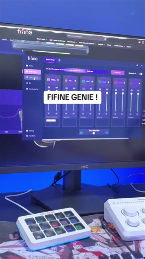 C’est le moment !! #pourtoiii #fifine #gamingsetup #fifinesoftware #fifinegenie #setup #microphones