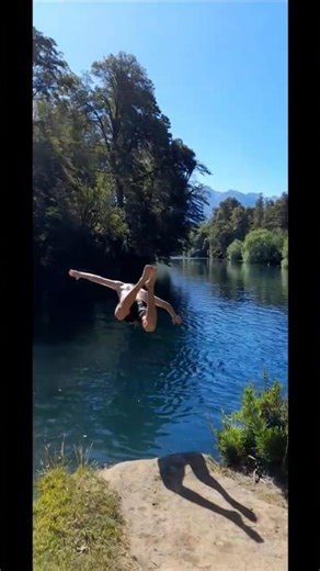 El rincón SECRETO del Río Manso 📍 Lago Steffen #summer #argentina #shorts