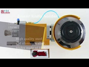 Pneumatic Slitting Knife Holder for a wide range of cutting applications.
