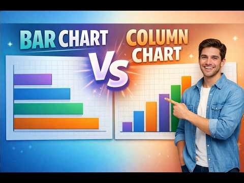 Bar Chart vs Column Chart for Beginners