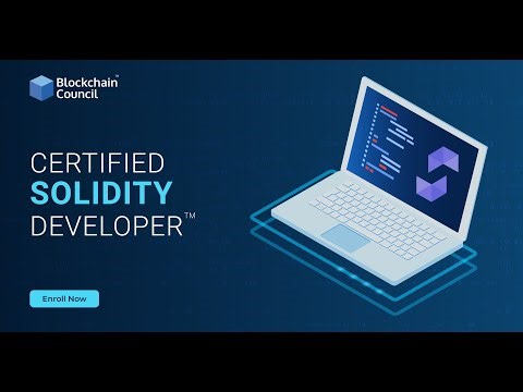 Certified Solidity Developer™ | Blockchain Council