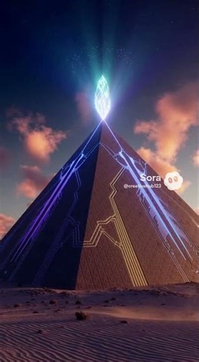 Mystery Energy Flows Through Pyramid