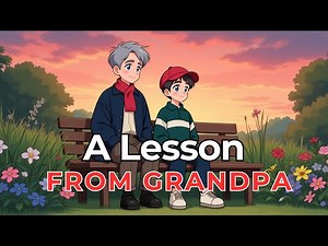 A Lesson from Grandpa 👴 | Heartwarming Moral Story for Kids | Animated Family Story