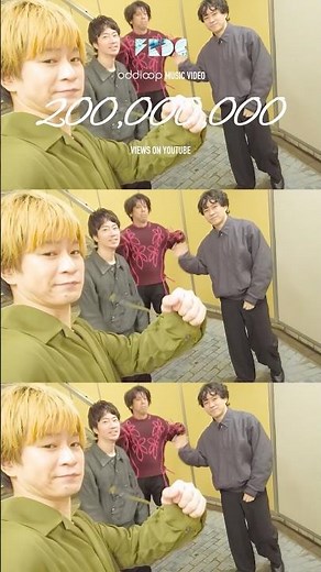 #オドループ MV2億回再生突破🎊 #フレデリック #踊ってない夜を知らない #frederic #shorts #oddloop #oddloop200M