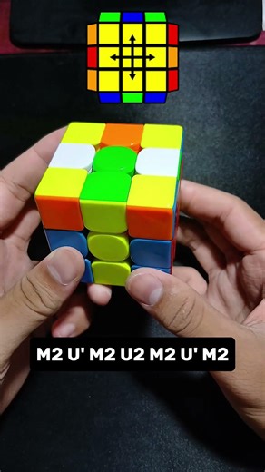 PLL H Perm #rubikscube #algorithm #rubikscubeshorts #cubing