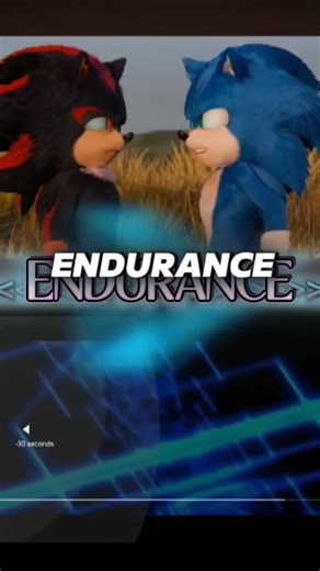 Sonic and Shadow vs the Sonic logo