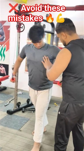 🔥❌Don’t Make These Mistakes in the Gym! 🛑🏋️‍♂️ Do like and subscribe the channel 👏👏❤️❤️