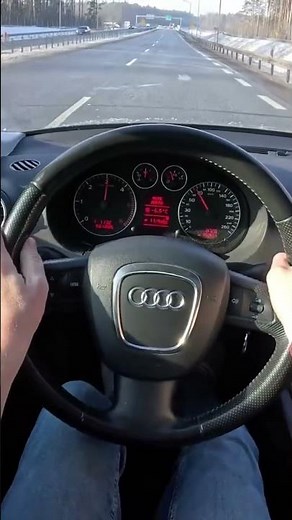 2007 Audi A3 8P Sportback 2.0 TDI quattro (170 HP) Acceleration Test (0-100 km/h - 8.7s Result)