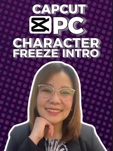 Capcut PC Tutorial: Freezing Character Introductions