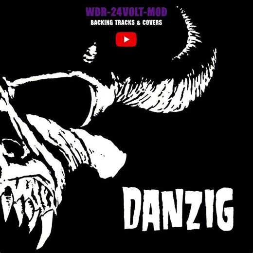 Danzig - The Hunter (Backing Track) No Guitar *CLIP* Full Video Attached