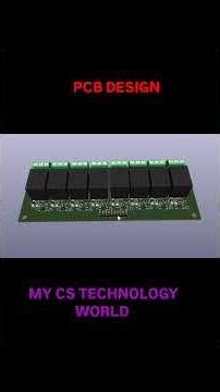 PCB design for beginners//new PCB design video//kicad using PCB design