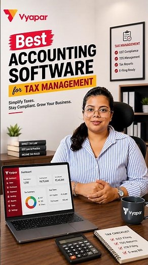 Best Accounting Software for Tax Management | Vyapar