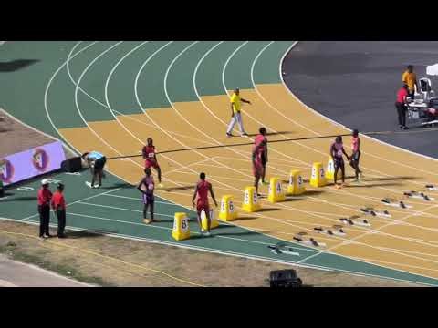 Kishane 9.75 men’s 100 M finals Jamaica National trials
