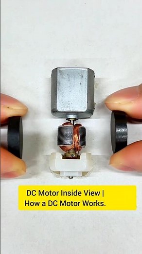 DC Motor Inside View | How a DC Motor Works