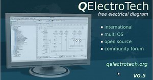 تحميل برنامج QElectroTech الرائع لرسم الدوائر الكهربائية والبنوماتيكية برابط تحميل مباشر