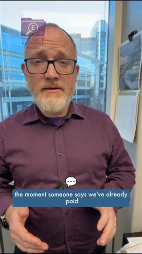 Payment excuses - we have already paid