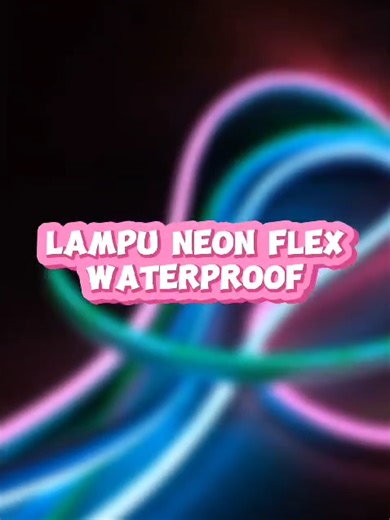 LAMPU LED NEON FLEX SELANG 6-15M 220V METERAN FLEXIBLE SIGN STRIP OUTDOOR INDOOR