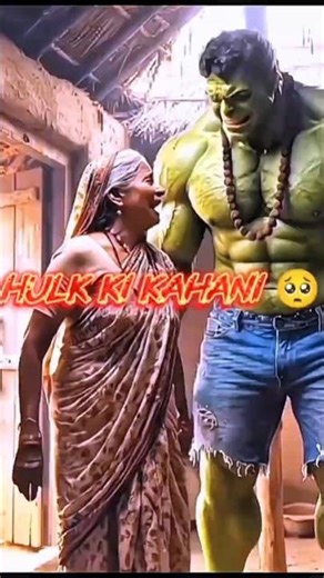 Hulk Ki Kahani 🥺#shortsfeed #hulk #ai #hulkkikahani #shorts