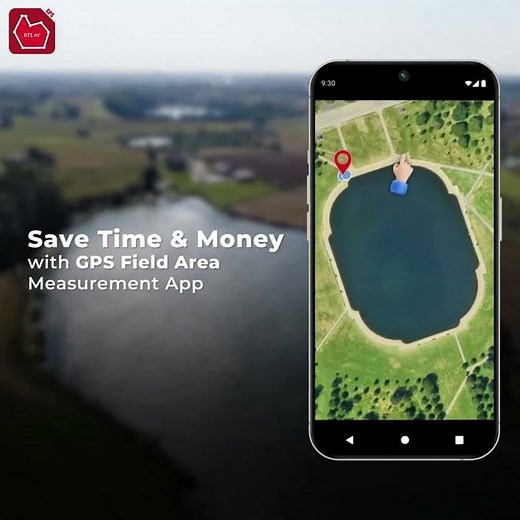 (Eng) Measure the land area and estimate field area with accuracy via the GPS field area measurement