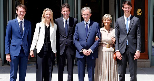 Arnault Family: Get to Know the Billionaire Heirs of Bernard Arnault and Their Top Positions at LVMH