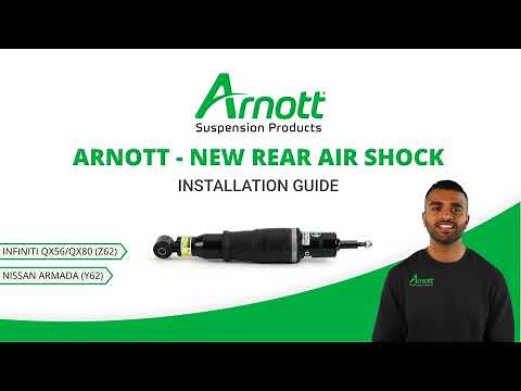 Arnott Rear Air Shock Installation Video for the Infiniti QX56 /QX80 (Z62) & the Nissan Armada (Y62)