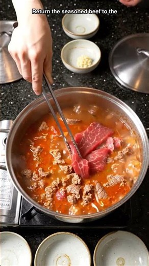 Spicy Beef Soup Recipe — Easy Korean Cooking in 20s