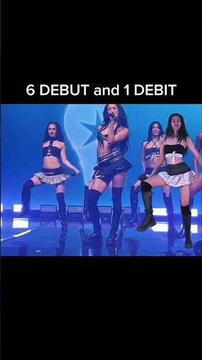 6 DEBUT and 1 DEBIT🥹 #KATSEYE #KATSEYE_Debut #fyp #kpop #shorts
