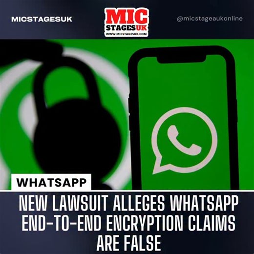 Micstagesuk on Instagram: "A class-action lawsuit filed in US District Court in San Francisco claims Meta Platforms and its messaging service WhatsApp misled users about the privacy and security of their chats. Plaintiffs from countries including Australia, Brazil, India, Mexico, and South Africa say Meta can store, analyze, and access private WhatsApp communications despite advertising end-to-end encryption. Meta and WhatsApp strongly deny the allegations, calling the lawsuit “frivolous” and as