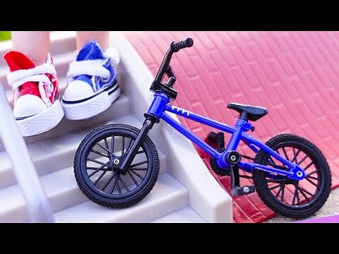 Riding Finger BMX at “Brooklyn Banks” Street Spot | BMX FINGER | Riding at Real Skatepark Flick Trix