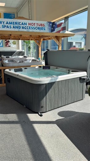The Limited Edition Artesian Hot Tub 🧡 #hottub #outdoorliving #jacuzzi #hottubs #wellness