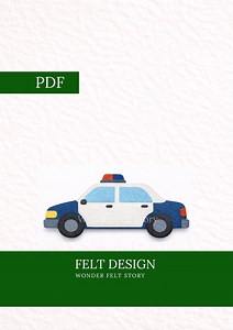 Police Car Sewing Pattern, Felt Ornaments, Felt Patterns, Kids Crafts, Handcrafted Ornaments, Felt Ornament Patterns - Etsy Canada