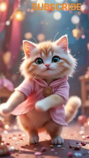 cute cat dance #shortvideo #funny #dance