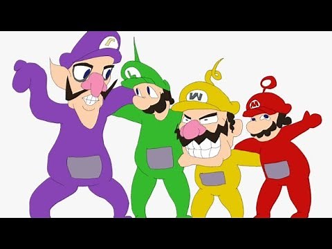 Funny @SMG4 Scene at Mario Googles Himself// Teletubbies Scene (LOL)