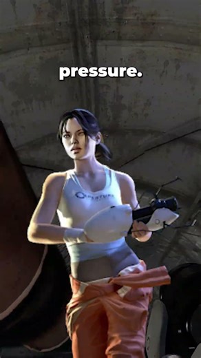 Gordon and Chell have more in common than meets the eye. #halflife #portal #gaming