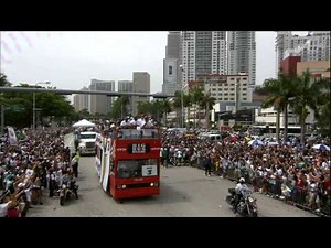 Miami Heat's Parade Celebration!