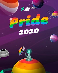 Celebrate the LGBTQ community on DeviantArt by participating in weekly Pride Journals from the DeviantArt team, and share your thoughts to receive an exclusive new Profile badge! Find out more: https://www.deviantart.com/team/journal/Being-LGBTQ-and-Allyship-844775168 #Pride2020 #Pride | DeviantArt