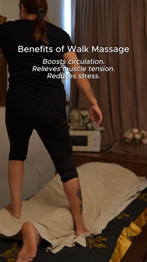 Step into relaxation and feel the stress melt away! Our walking massage improves circulation, relieves tension, and rejuvenates your body from head to toe. Treat yourself today! ✨ Book your appointment: 📲 70 473 463 #WalkingMassage #SpaBenefits #RelaxAndRenew #SelfCareJourney #StressRelief #HealthyBody #MindAndBody #WellnessTime #PamperYourself #SpaDay | Swedish Spa