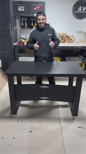 Anthony Vidal | Found this amazing foldable work table idea on Pinterest and decided to build one myself! What you guys think? #diy #process #custom #table... | Instagram