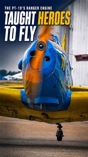 Hear the Engine That Trained WWII Pilots Come Alive | PT-19