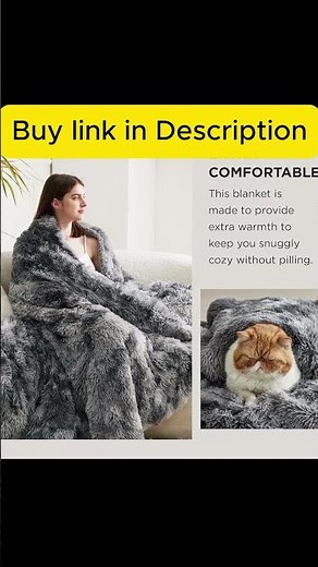 GentleSoft Fluffy Sherpa Fleece Faux Fur Blankets
