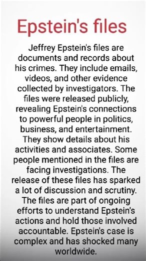 let's read about Epstein's files and improve our English.#learnanewwordtoday #modernenglish
