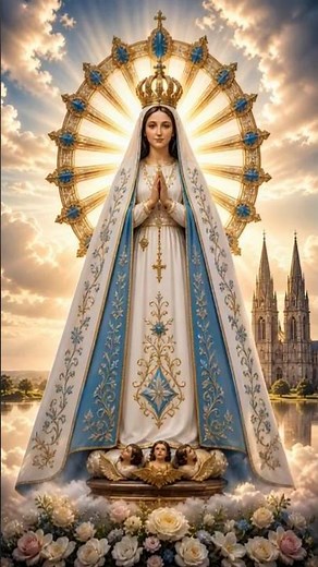La Virgencita de Luján: El Milagro de una Madre con Amor✨🇦🇷 #VirgenDeLujan #maria #catholic