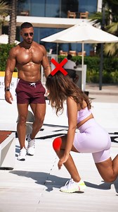 Bulgarian split squats are one of the best exercises to target the glutes. Sure, they can feel a bit awkward, but when done properly, they’re extremely effective. The key is making sure your knee hits a 90-degree angle and leaning just slightly forward to maintain the right form and hit the glutes. Check out the guides for women on my app to get the best results. | Mike Thurston