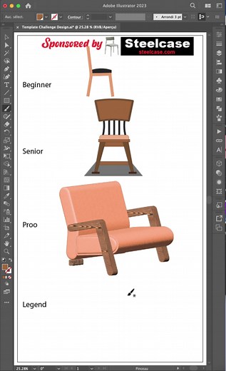 Chair Drawing and 3D Design Tips | Kabatos Design Studio