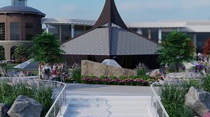 Take a peek! Davis & Elkins College announced plans for a significant renovation to Myles Center for the Arts. The approximate $5 million project calls for expansion of the building and enhancement to the outdoor gathering area, both of which will better serve the campus and local community. The Mills Group, LLC of Morgantown is serving as architect for the project and has completely reimagined the space. #DistinctionandExcellence #LeadingTheWay | Davis & Elkins College