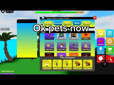 Another Inventory Showcase To Show My Trades! | Mega Noob Simulator |