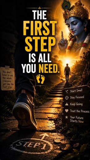 👣 The First Step Is All You Need 🔱✨