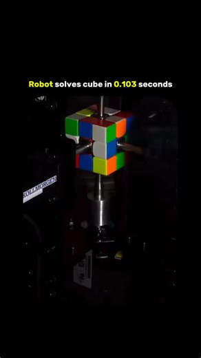 Prompted Minds | AI tools | Tech | A cutting-edge robotics setup in the US recently demonstrated extreme precision and speed by solving a Rubik’s Cube in 0.103 seconds, using... | Instagram